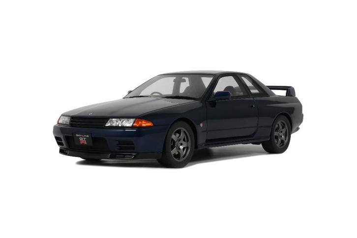 1:18 Nissan Skyline GT-R (BNR32) - 1993 - Dark blue pearl, Hobby en Vrije tijd, Modelauto's | 1:18, Nieuw, Auto, OttOMobile, Ophalen of Verzenden