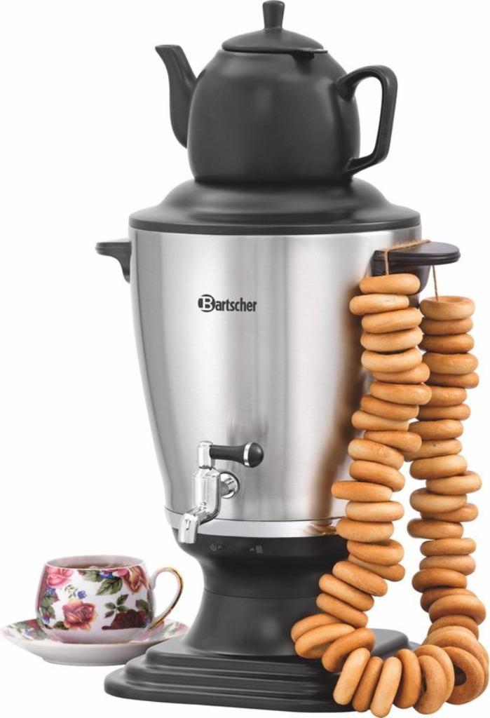 Samovar 3,2 liter met 0,8 liter theepot - retour zonder doos, Huis en Inrichting, Keuken | Keukenbenodigdheden, Nieuw, Ophalen of Verzenden