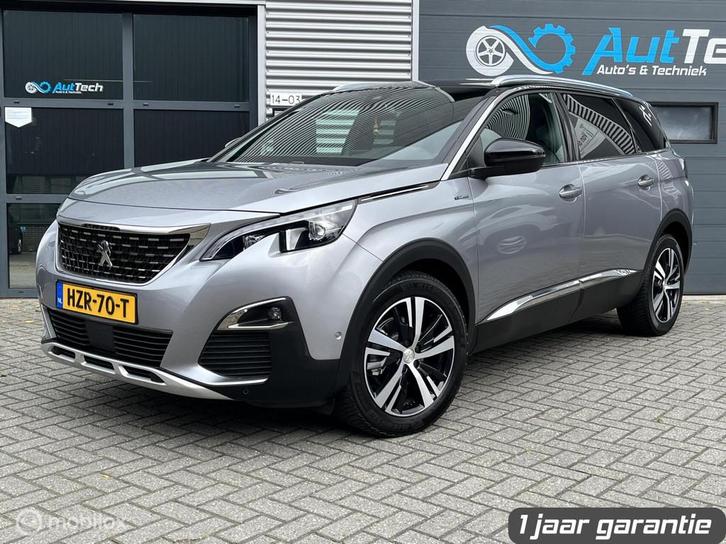 Peugeot 5008 1.2 PureTech Gt-Line 7-Pers Keyless CarPlay, Auto's, Peugeot, Bedrijf, Te koop, ABS, Achteruitrijcamera, Airbags