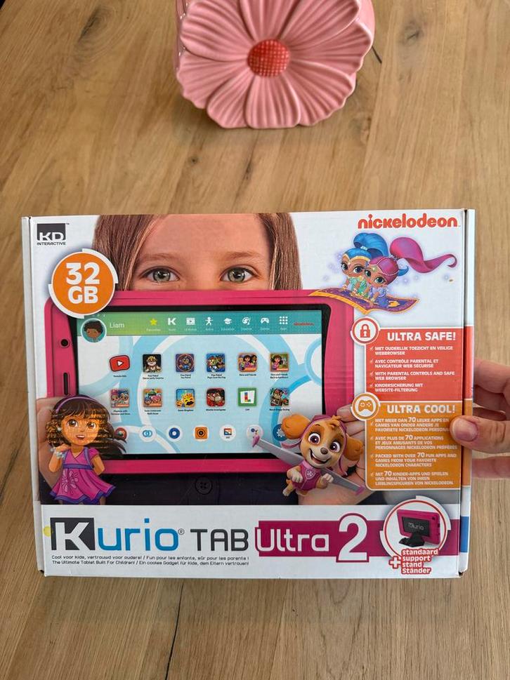 Kurio Tab Ultra 2 - Kinder Tablet 32GB, Computers en Software, Android Tablets, Zo goed als nieuw, Wi-Fi, 7 inch of minder, 32 GB