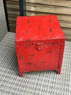 Leuke Decokist Rood Metaal van Loods 5, Minder dan 50 cm, Minder dan 50 cm, Ophalen of Verzenden, Zo goed als nieuw