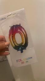 Folieballon vijfer 0        36 cm, Ophalen of Verzenden, Nieuw, Versiering