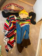 Carry-me kostuum Mexicaan + poncho + sombrero, Ophalen of Verzenden, Zo goed als nieuw, Overige maten