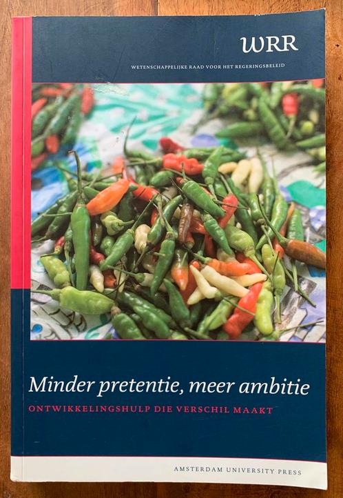 WRR Rapporten / Minder Pretentie, Meer Ambitie, Boeken, Politiek en Maatschappij, Zo goed als nieuw, Nederland, Ophalen of Verzenden