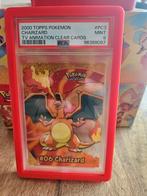 Pc3 charizard animation clear psa 9 graded, Ophalen of Verzenden, Zo goed als nieuw, Losse kaart