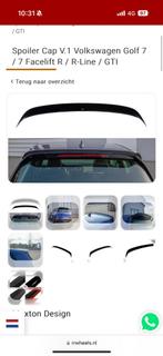 Maxton spoiler golf 7 r gti gtd gte r line, Ophalen of Verzenden