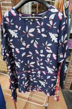 Blouse blauw bladprint Tommy Hilfiger mt XL, Blauw, Maat 46/48 (XL) of groter, Ophalen of Verzenden, Zo goed als nieuw