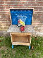 Houten Werkbank met Gereedschap en Accessoires, Ophalen, Gebruikt
