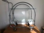 cocktail trolley chroom/ buismeubel jaren 30, Ophalen