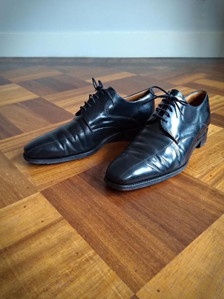 Cheaney Mt 42,5, Kleding | Heren, Schoenen, Gedragen, Zwart, Ophalen of Verzenden