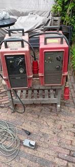 2 las apparaten powcon, Doe-het-zelf en Verbouw, Gereedschap | Lasapparaten, Ophalen, Gebruikt, 250 ampère of meer, Elektroden