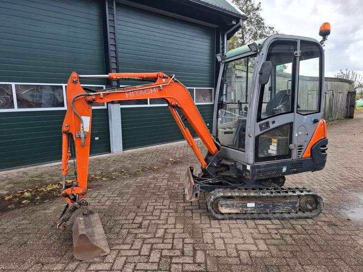 Hitachi ZX 18 minigraver, Zakelijke goederen, Machines en Bouw | Kranen en Graafmachines, Graafmachine, Ophalen