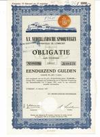 50 x Nederlandsche Spoorwegen - Utrecht 1957 - Obligatie, 1950 tot 1970, Obligatie of Lening, Verzenden