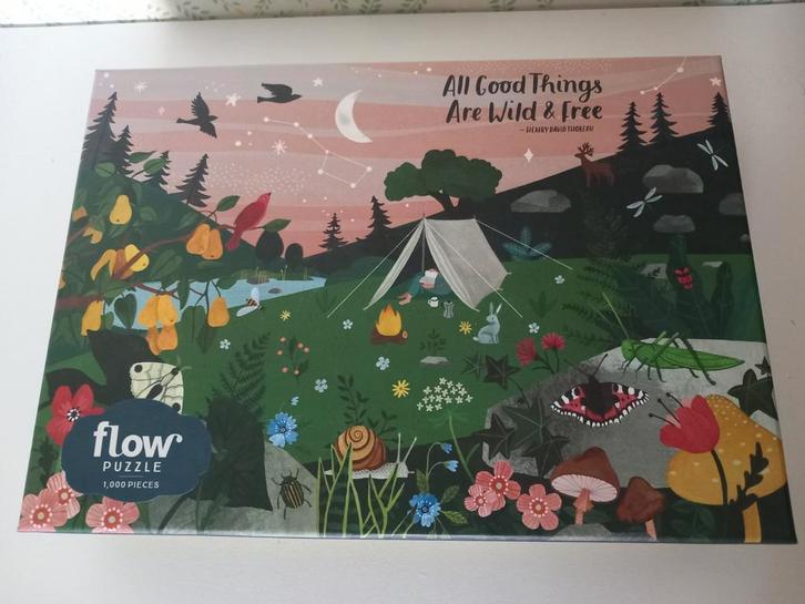 Puzzel Flow magazine: All good things, 1000 stukjes, Hobby en Vrije tijd, Denksport en Puzzels, Legpuzzel, 500 t/m 1500 stukjes