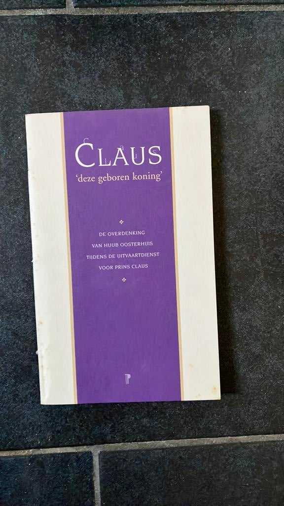 Claus deze geboren koning, Ophalen of Verzenden, Zo goed als nieuw, Nederland, Tijdschrift of Boek
