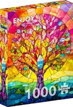 Enjoy - Crystallized Tree - 1000 stukjes, Ophalen of Verzenden, 500 t/m 1500 stukjes, Nieuw, Legpuzzel