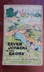 Zeven jongens in den grond, van A.C.C. de Vletter, uit 1920, Boeken, Ophalen of Verzenden, Gelezen
