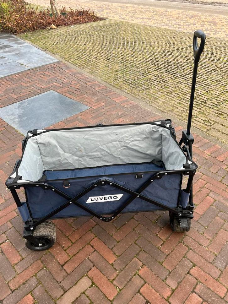 Opvouwbare bolderkar van Luvego, Caravans en Kamperen, Bolderkarren, Gebruikt, Opvouwbaar, Ophalen