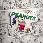 Snoopy en Woodstock van Peanuts strips Slaapfeestje Sticker, Verzenden, Snoopy, Nieuw, Plaatje, Poster of Sticker