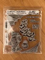 Tim holtz unraveled Halloween stempel set nieuw, Hobby en Vrije tijd, Stempelen, Ophalen of Verzenden, Nieuw