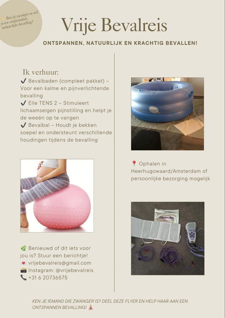 TE HUUR: ZWANGERSCHAPSBALLEN / BEVALBALLEN, Boeken, Zwangerschap en Opvoeding, Zo goed als nieuw, Zwangerschap en Bevalling, Ophalen