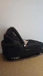 Nuna Cari Next Reiswieg - Caviar Zwart. Met Nuna Isofix Base, Kinderen en Baby's, Kinderwagens en Combinaties, Zo goed als nieuw