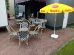 terrastafels-terrasstoelen-tuintafels, Ophalen, Zo goed als nieuw, Rechthoekig, Aluminium