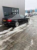 BMW 3-Serie 3.0 I 335 Coupe 2007 Zwart, Auto's, Achterwielaandrijving, Zwart, 4 stoelen, Zwart
