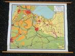 Schoolplaat van de provincie Utrecht, Antiek en Kunst, Antiek | Schoolplaten, Ophalen of Verzenden, Aardrijkskunde