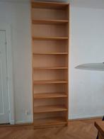 Berkenpatroon boekenkast Billy. Kast met twee opzetdelen, Ophalen, 25 tot 50 cm, 50 tot 100 cm, 200 cm of meer