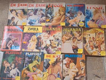 14 Erotische Strips - Playcolt, Bonnie, Jolanda, e.a. beschikbaar voor biedingen