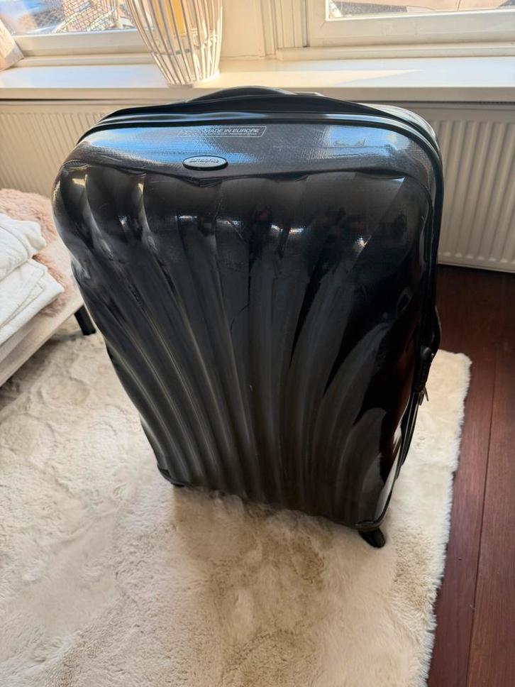Samsonite C-lite Spinner 75 cm zwart, Sieraden, Tassen en Uiterlijk, Koffers, Zo goed als nieuw, Hard kunststof, 70 cm of meer