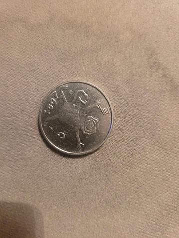 1 Gulden 2001 - Beatrix & Leeuwtje beschikbaar voor biedingen