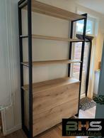 Kast Nova - volledig op maat leverbaar #eikenhout #staal, BHS Maatwerk Meubels, Info@bhs-maatwerkmeubels.nl, 200 cm of meer, Nieuw