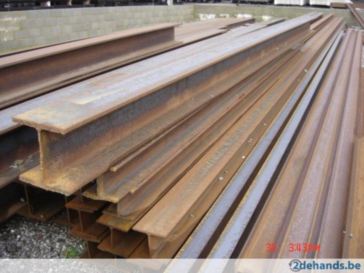 Ijzer balken, HEA balk, IPE balk, kokerprofiel, buizen, Doe-het-zelf en Verbouw, Metalen, Nieuw, IJzer, Ophalen