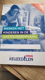 studieboek MBO 2 zorg en welzijn: kinderen gastouderopvang, Ophalen of Verzenden, Zo goed als nieuw, MBO
