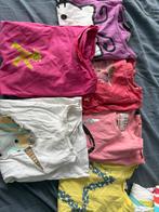 6 tshirts meisjes 128-134, Ophalen of Verzenden, Zo goed als nieuw, Maat 128