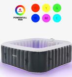 Arebos opblaasbare whirlpool-jacuzzi met LED Nieuw in doos, Opblaasbaar, Ophalen of Verzenden, Zo goed als nieuw, Inbouw