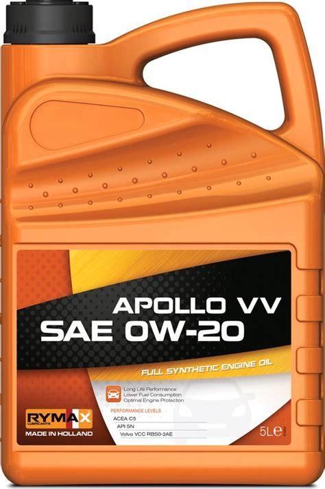 Rymax Apollo VV 0W-20 - 5L Volledig Synthetische Motorolie, Auto diversen, Onderhoudsmiddelen, Ophalen of Verzenden