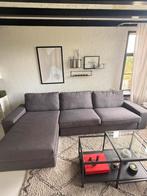 Ikea Kivik 3-zitsbank met chaise longue grijs GEREINIGD ZGAN, Ophalen, Zo goed als nieuw, Driepersoons, 300 cm of meer