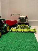 Bruder John Deere trekker & Claas hakselaar, Ophalen of Verzenden, Gebruikt, Jongen