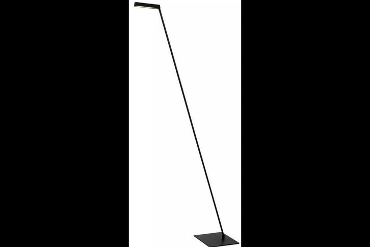 Lucide LAVALE - Leeslamp - LED Dimb. - 1x3W 2700K - Zwart, Huis en Inrichting, Lampen | Vloerlampen, Nieuw, Minder dan 100 cm