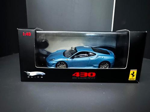 Ferrari 430 Scuderia 1:43 - 2004 - Sky Blue, Hobby en Vrije tijd, Modelauto's | 1:43, Zo goed als nieuw, Auto, Overige merken