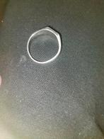 925 Zilveren Zegelring, Sieraden, Tassen en Uiterlijk, Gebruikt, 19 tot 20, Ophalen of Verzenden, Dame of Heer