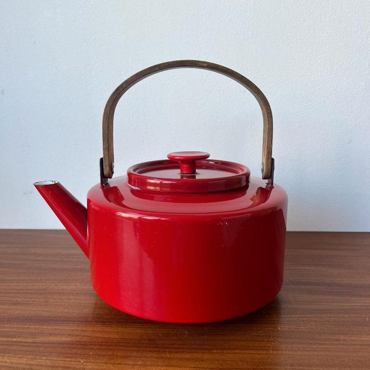 Copco Michael Lax design emaille ketel, Huis en Inrichting, Keuken | Servies, Gebruikt, Overige typen, Overige stijlen, Overige materialen