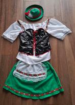 Oktoberfest Tirolpak carnvalspak 44/46, Ophalen of Verzenden, Zo goed als nieuw, Maat 46/48 (XL) of groter, Blauw