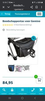 Gemino  tas  Dienblad  en stokhouder, Diversen, Rollators, Ophalen of Verzenden, Zo goed als nieuw