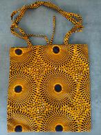 Shopper | Tote Bag | Afrikaanse stof, Ophalen of Verzenden, Nieuw, Geel, Shopper