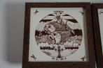 Sterrenbeeldtegeltje Vissen, Minder dan 50 cm, Ophalen of Verzenden, Zo goed als nieuw, Schilderij