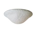 Gesateneerd glas plafondlamp of wandlamp, Gebruikt, -, -, Vintage